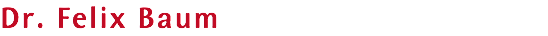 Dr. Felix Baum
